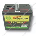 droge batterij - Alkaline 9V/160Ah